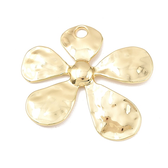 Большие сплавочные подвески, цветок, стойки покрытие, без кадмия и без свинца