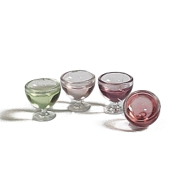 Мини-игрушка в виде желе, аксессуары для кукольного домика с микро-ландшафтом, притворяясь опорными украшениями