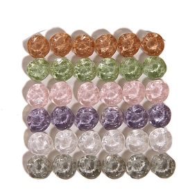 Resin Cabochons, Flat Round