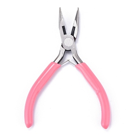  45# Carbon Steel Jewelry Pliers, Needle Nose Pliers, Wire Cutters, Polishing