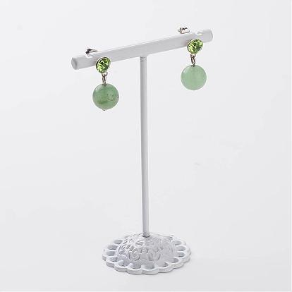 3 Pcs T Bar Iron Earring Displays Sets, Jewelry Display Rack, Jewelry Tree Stand