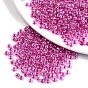 (Repacking Service Available) Glass Seed Beads, Transparent Inside Colours Luster, Round Hole, Round