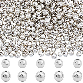 400 ПК 2 стили CCB пластиковые бусины, граненые, круглые