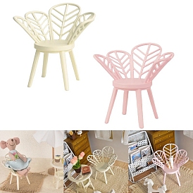 Мини-диван в форме цветка из смолы детский игровой домик игрушка кукла, аксессуары для кукольного домика с микро-ландшафтом, притворяясь опорными украшениями