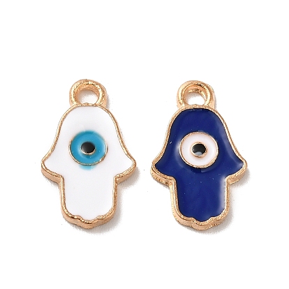 Сплав эмали прелести, золотой свет, рука хамсы/рука мириам с заклинанием сглаза