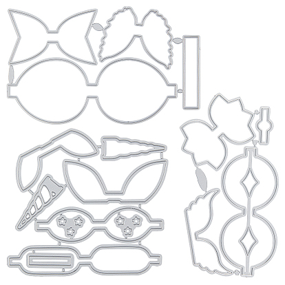 Carbon Steel Cutting Dies Stencils, for DIY Scrapbooking/Photo Album, Decorative Embossing DIY Paper Card, Bowknot