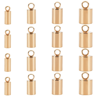 304 Stainless Steel Cord Ends, End Caps, Column