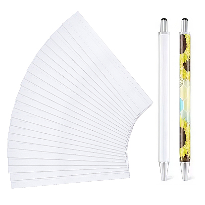 350 Film rétractable pour capuchon de stylo en PET (pièces), rectangle