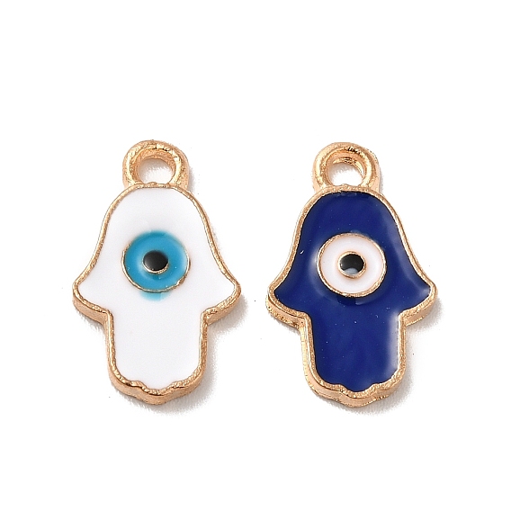 Сплав эмали прелести, золотой свет, рука хамсы/рука мириам с заклинанием сглаза