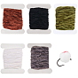 5Pcs 5 Colors Chenille Fly Fishing Tinsel Tying Materials