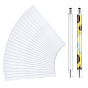 350Pcs PET Pen Cover Shrink Film, Rectangle