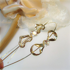 Cute Metal Alloy Frog Hair Clip with Heart Butterfly Bow - Sweet and Lovely
