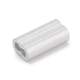 Aluminium-Gleitanhänger / Gleitperlen, Rechteck