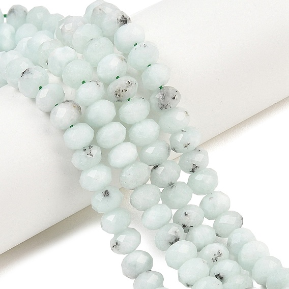 Природных драгоценных камней бисер нитей, рондель, граненые