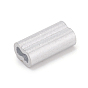 Aluminium-Gleitanhänger / Gleitperlen, Rechteck