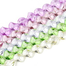 Краска для выпечки, прозрачные стеклянные бусины, нити, самородки