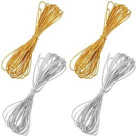 20м 2цвета круглый эластичный нейлоновый шнур, аксессуары для резинок для волос