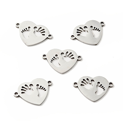 304 соединительные звенья нержавеющие, сердце с занимаемой площади