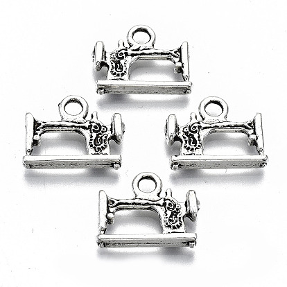 Сплавочные подвески тибетского стиля, швейные машины, без кадмия и без свинца