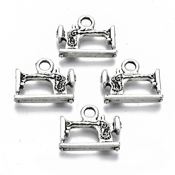 Сплавочные подвески тибетского стиля, швейные машины, без кадмия и без свинца