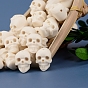 Skull Head Food Grade Silicone Beads, Chewing Beads For Teethers, DIY Nursing Necklaces Making