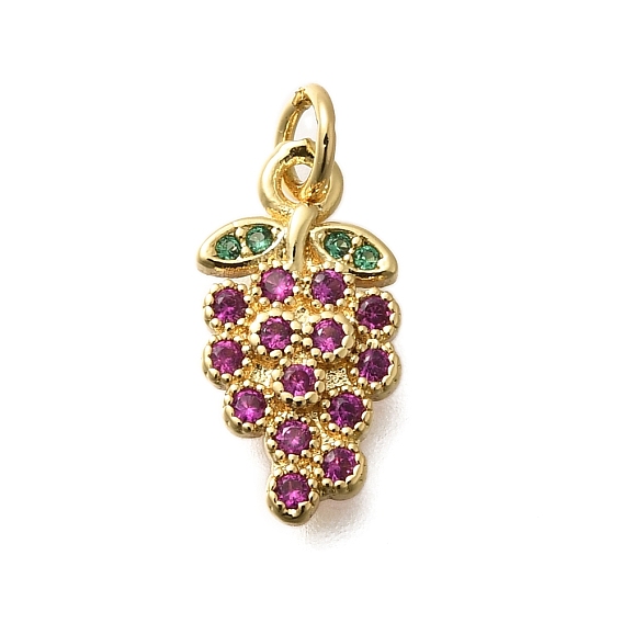 Латунные подвески, фруктовые прелести, без свинца и без кадмия, долговечный, с целью перехода в кольце, золотые