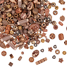 6 мешки акриловые бусины, разнообразные