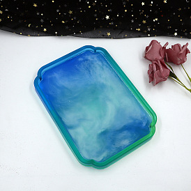 Polygon Shape Fruit Tray Silicone Molds, for UV Resin, Epoxy Resin Jewelry Making