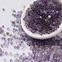 Natürlichen Amethyst Perlen, kein Loch, Runde