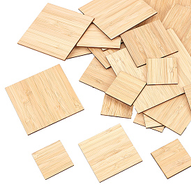 Olycraft Square Wooden Boards for Painting
