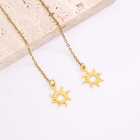 Минималистская резьба для уха из нержавеющей стали