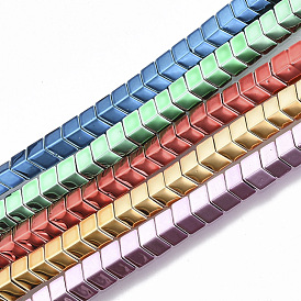 Electroplated Non-magnetic Synthetic Hematite Beads Strands, Arrows