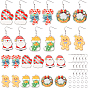 DIY Weihnachts-Sets zum Basteln von Acryl-Ohrhängern