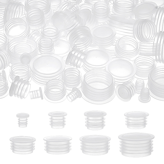 80шт. 8 виды пластиковых пробок для винных бутылок, колонка