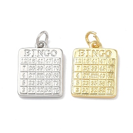 Латунные подвески, подвески для игральных карт бинго, долговечный, без кадмия и без свинца, стойки покрытие
