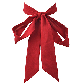 2шт. шифоновые галстуки для женщин, Однотонный галстук