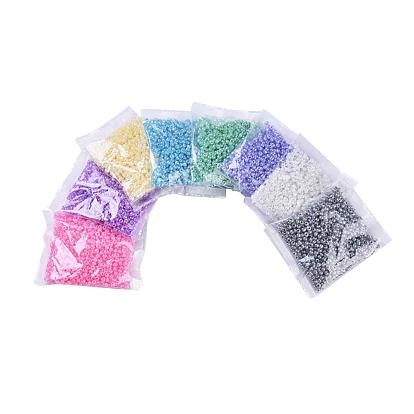 Glass Seed Beads, Ceylon, Round