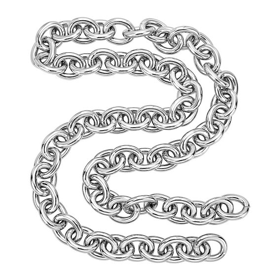 Aluminum Cable Chain Bag Tape, Bag Replacement Accessories, without Clasps