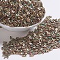 MIYUKI Quarter TILA Beads, Japanese Seed Beads, 2-Hole, Matte Iris