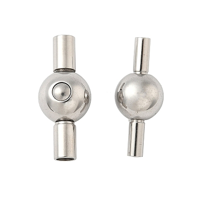 Штыковые застежками из нержавеющей стали, круглые