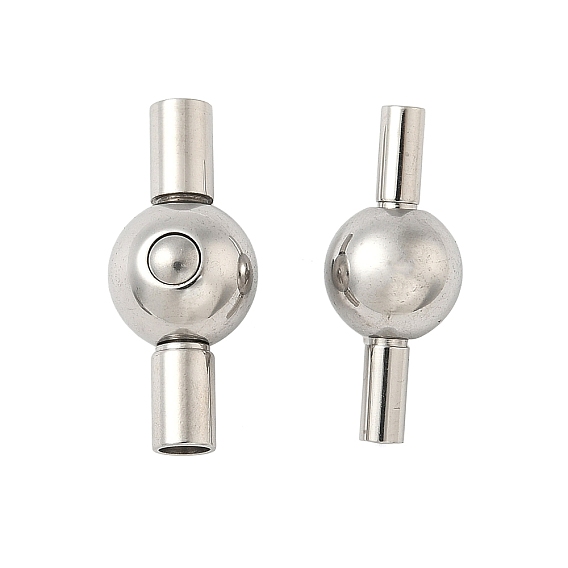 Штыковые застежками из нержавеющей стали, круглые