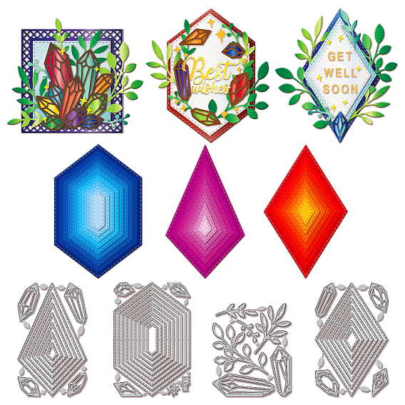 Трафареты для резки геометрических штампов из углеродистой стали, для diy scrapbooking, Фотоальбом, декоративная бумага для тиснения, форма для поздравительных открыток