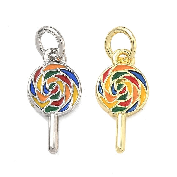 Латунь эмаль подвески, леденцы прелести, долговечный, стойки покрытие, без свинца и без кадмия