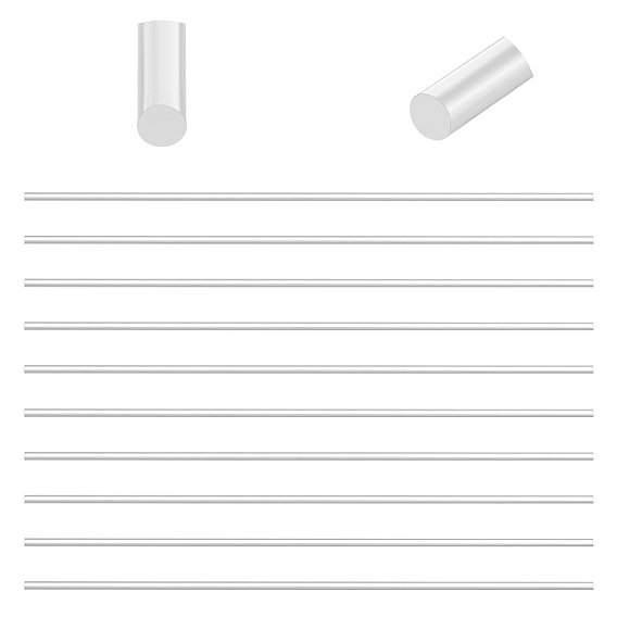 304 цельный пруток из нержавеющей стали, металлический круглый дюбель-стержень