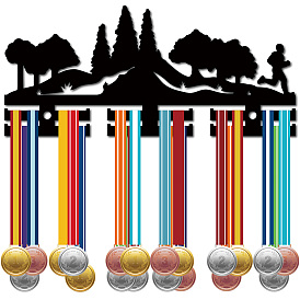 Акриловый держатель медали, вешалка для медалей, с опорными штифтами, рамка держателя медали