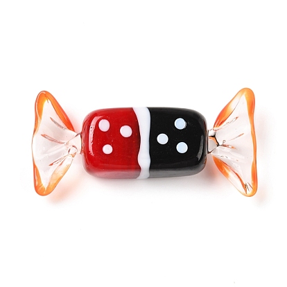 Glass Dice Candy Display Decorations, Home Office Tabletop Ornaments