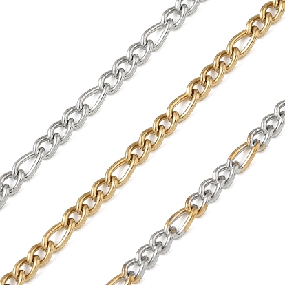 304 из нержавеющей стали Figaro цепи, несварные, с катушкой