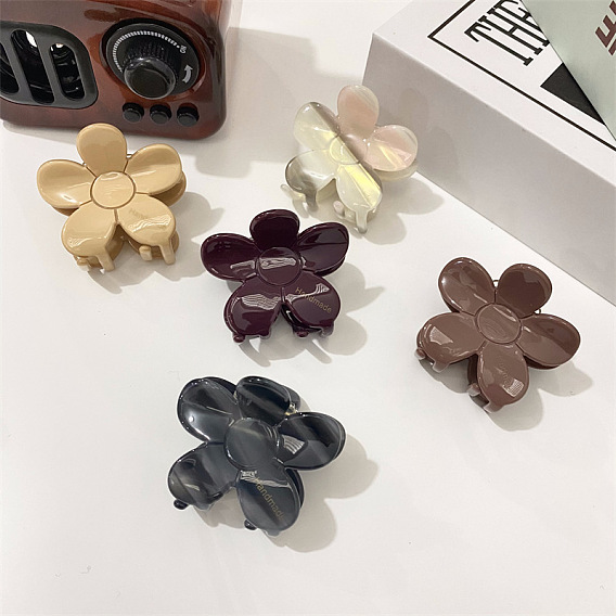 Шикарная женская заколка для волос – элегантный дизайн в виде виноградной лозы с ручкой из акульих зубов