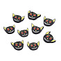 Halloween Handmade Polymer Clay Cabochons, Polymer Clay Slices for Resin Crafts & DIY Projects, Ghost