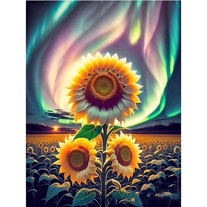 Sunflower DIY Natural Scenery Pattern 5D Diamond Painting Kits